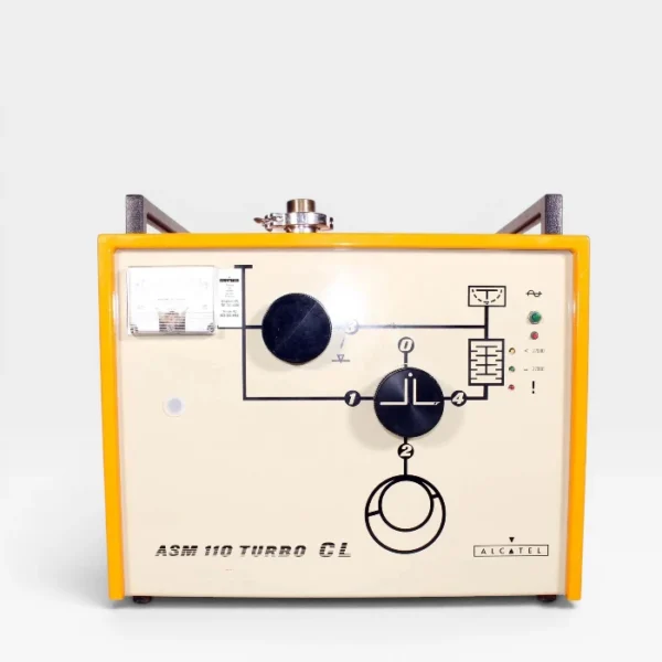 Alcatel ASM 110 Turbo CL Helium Leak Detector Front Control Panel