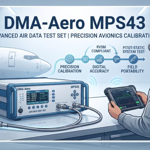 DMA-Aero MPS43 The New Standard in Pitot-Static and Avionics Calibration