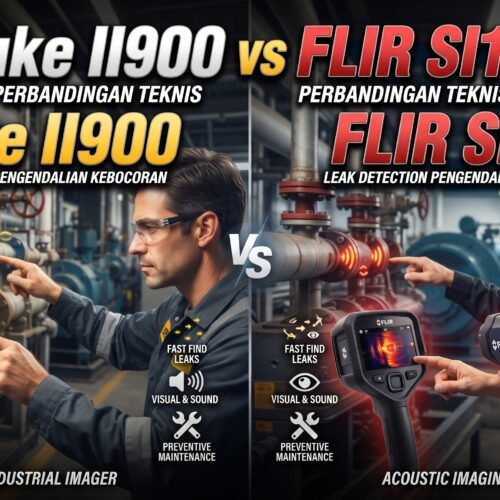 Industrial Acoustic Camera War: Fluke II900 vs FLIR SI124