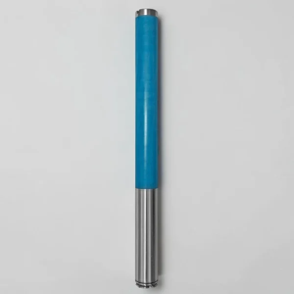 Refurbished DigiTrak F5 5XD 19/12 transmitter sonde for HDD rigs on a light background